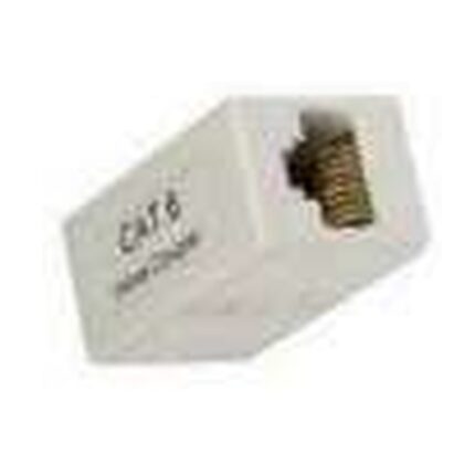 Acoplador RJ-45 a RJ-45 Hembra Cat. 6 - Color Blanco