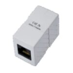 Acoplador RJ-45 a RJ-45 Hembra Cat. 5e - Color Blanco