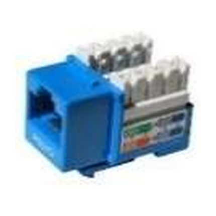 Jack RJ-45 CAT. 6 - De Poncheo - Color AZUL