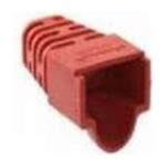 Capucha cerrada Plug RJ-45 - Color ROJO