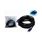 Cable HDMI x 8mts, cabeza azul, c/filtro 1.4V, Bolsa