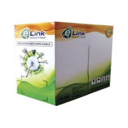Cable UTP CAT5E x 305mts PLOMO E-LINK