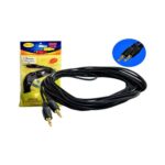 cable 1 * 1 Stéreo x 5mts (bolsa) American Net