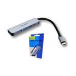 ADAPTADOR TIPO C 5IN1 A HDMI+ 3P USB 3.0V+ PD - GLINK