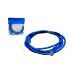 PATCH CORD CAT6E * 0.50M - BLUE, 7*0.16mm CCA- marca GLINK