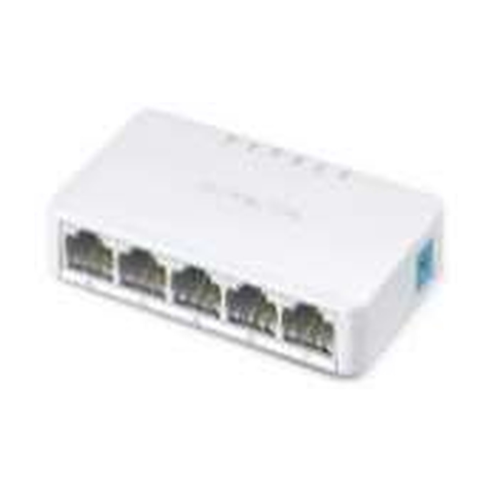 mercusys-ms105 MERCUSYS MS105 - 5-Port 10/100Mbps Desktop Switch - Imagen 1