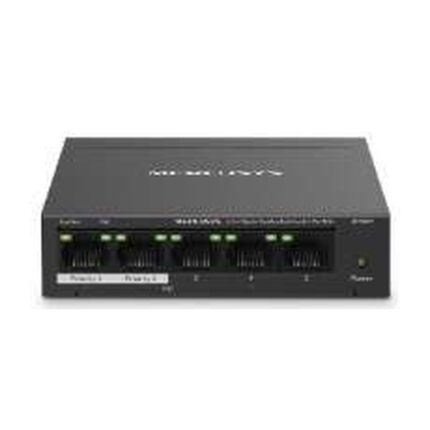 MERCUSYS MS105GP - 5-Port Gigabit Desktop Switch with 4-Port PoE+