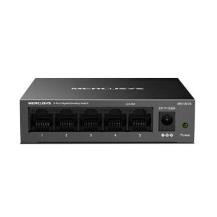 MERCUSYS MS105GS - Switch Gigabit de sobremesa de 5 puertos