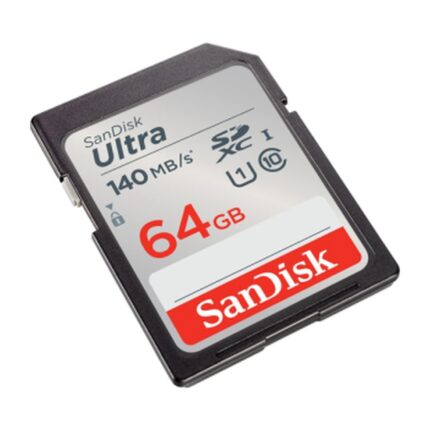 MEMORIA SANDISK SD 64GB ULTRA 140MB/S (SDSDUNB-064G)