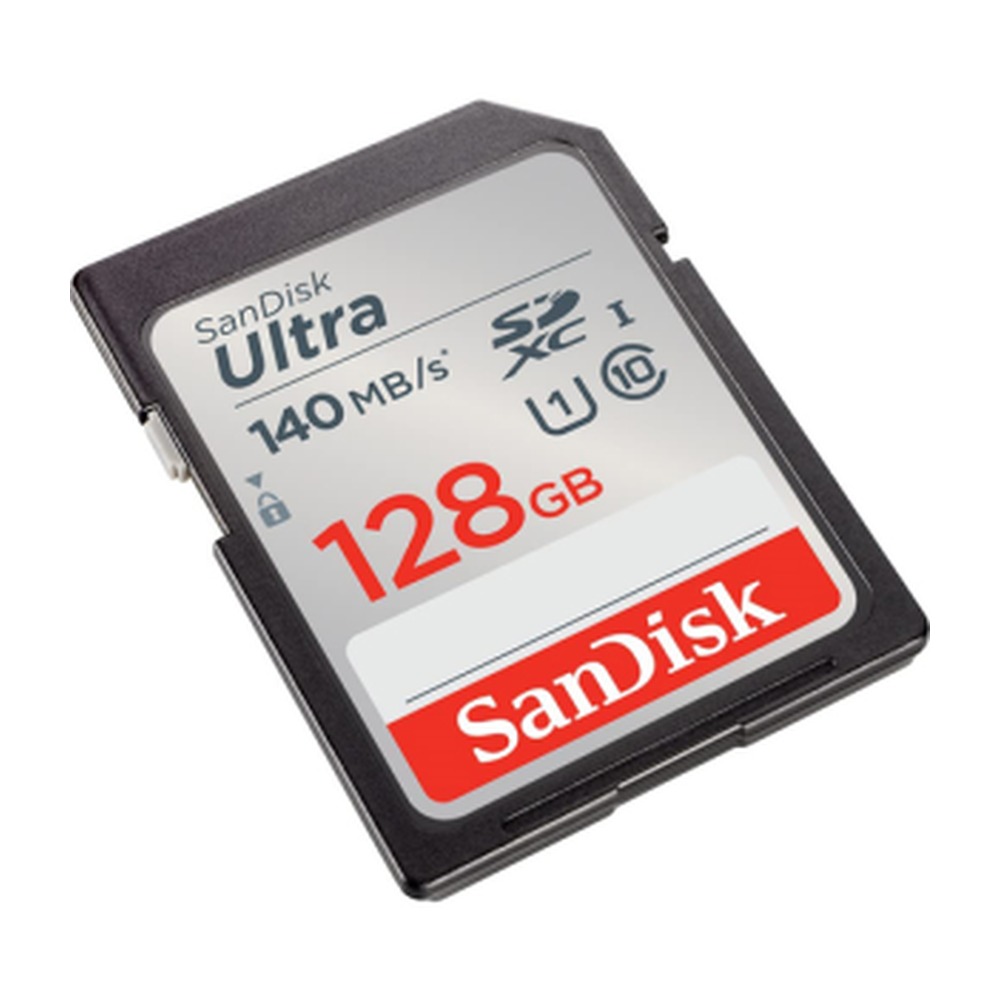 sandisk-0003306 MEMORIA SANDISK SD 128GB ULTRA 140MB/S (SDSDUNB-128G) - Imagen 1