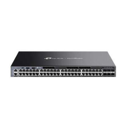 TP-LINK SG6654X - Omada 48-Port Gigabit Stackable L3 Managed Switch with 6 10GE SFP+ Slots