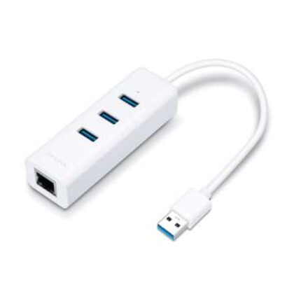TP-LINK UE330 - USB 3.0 to Gigabit Ethernet Network Adapter with 3-Port USB 3.0 Hub