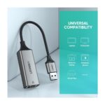 ADAPTADOR USB 3.0 A RJ45 UGREEN GIGABIT