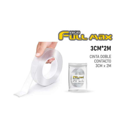 CINTA DOBLE CONTACTO 3CMX2METROS MULTIUSO