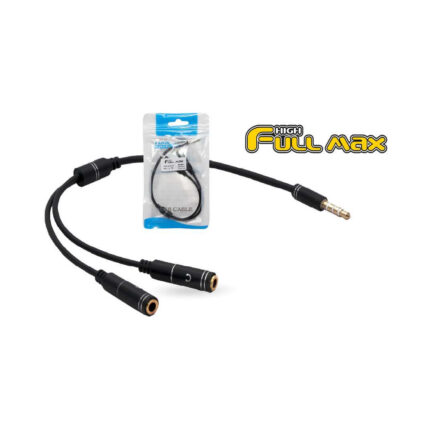 2 JACK 3.5MM STERIO CON 15 CM CABLE A PLUG 3.5MM STERIO METAL