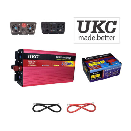 INVERSOR DE VOLTAJE DE 48V A 220V 50Hz-60Hz 4000W UKC (SERIE AR)