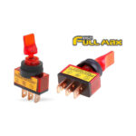 SW P/AUTO TIPO CODILLO 20AMP 12V ILUM.ROJO