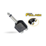 ADAPTADOR 2RCA A PLUG 6.3MM MONO
