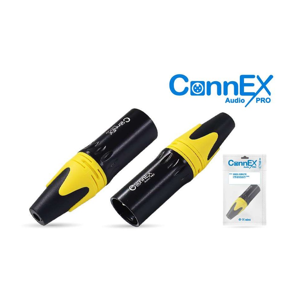 zz-gwdx-02bk-ye-plug-canun-3-pines-cuerpo-metal-negro-con-amarillo PLUG CANUN 3 PINES CUERPO METAL NEGRO CON AMARILLO - Imagen 1