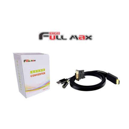 HDMI A VGA CON AUDIO Y CON CABLE DE ALIMENTACIÓN USB