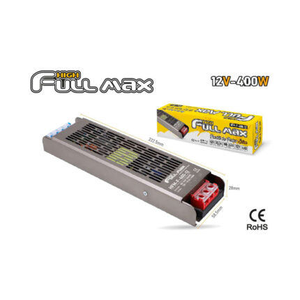 FUENTE DE ALIMENTACION 400W-12V 33.3A