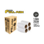FILM 2MIC*25CM*1.5KGS 320M/ROLLO TRANSPARENTE
