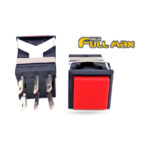 SWITCH CUADRADO 6P 3A 250V SUJ/METAL