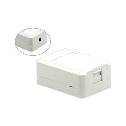 CAJITA PUERTO JACK RJ45 SIMPLE 1