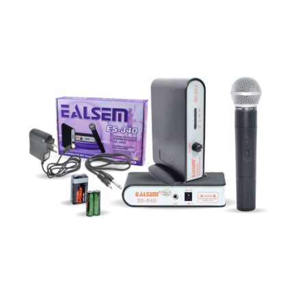 MICROFONO INALAMBRICO EALSEM (ES-340) UN MICROFONO