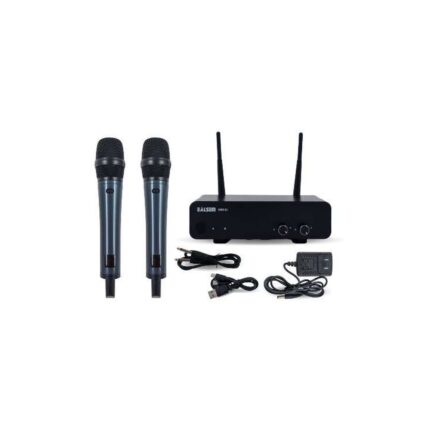 MICROFONO EALSEM INALAMBRICO UHF DOS MICROFONOS PROFESIONAL (EWR-01)