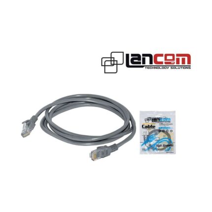 CABLE PATCH CORD UTP CAT5E (7*0.12MM) 1M GRIS