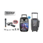 CAJA PARL ACTIVO 8" 600W (USB,SD,1 MICRO,BLUET,EQ,MP3,RADIO FM,LED)