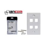 PLACA ABS 4 PUERTOS RJ45120 (040)