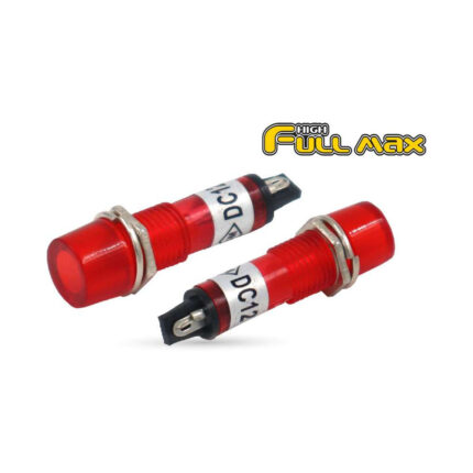 FOCO NEON AC 12V COLOR ROJO PLASTICO