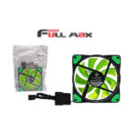 VENTILADOR 12X12X0.25 PARA CPU CON LED VERDE