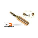 PLUG STEREO 4 POLOS DORADO 3.5MM