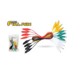 SET DE CABLE COCODRILOS YUNBO 10PS 50MM