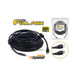CABLE HDMI DELGADO 25M CABLE DE OD 8MM (19+1) NEGRO