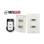PLACA PUERTO DOBLE VGA JACK A JACK